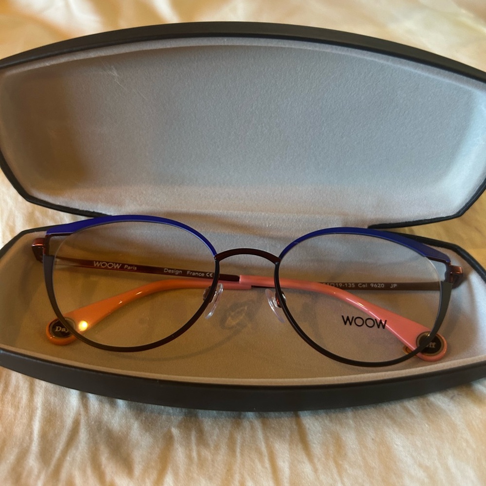 WOOW Eyewear Day Off 2 9620M Matte Blue Flash Frames